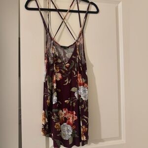 Floral Strappy Tank